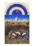 Le Tres Riches Heures Du Duc De Berry - December