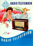 Radio Telefunken Femme Ecoute
