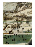 Hunters in the Snow - Detail