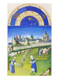 Le Tres Riches Heures Du Duc De Berry - June
