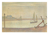The Channel at Gravelines in the Evening