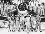 WWII Boyington and Black Sheep Crew 1944