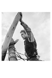 James Dean Hand on Post
