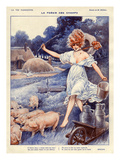 La Vie Parisienne  Maurice Milliere  1919  France