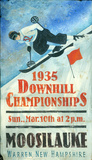 Downhill Skiing Vintage