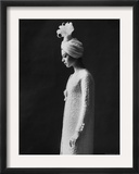 Model Wearing Costume from Collection of Famous Designers