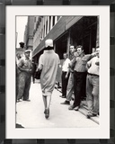 Woman Modeling a Sack Dress
