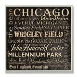 Chicago Landmarks Typography