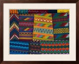 Textiles  Santiago Atitlan  Lake Atitlan  Guatemala  Central America