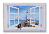 Pigeon Point Lighthouse Window