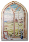 St Andrew's Gold Course Window