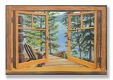 Cabin/Lake View Window