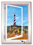 Cape Hatteras Lighthouse Window