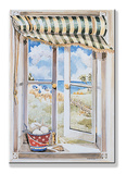 Seascape Faux Window Scene