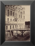 Vue du côté de la passerelle du château de Saint-Germain-en-Laye