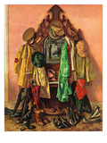 "Loaded Coat Rack"  April 14  1945