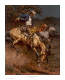 The Lone Cowboy Takes a Horse