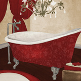 Red Guest Bathroom II