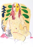 Lady With Cat