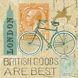 Postcard from London Collage