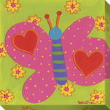 Pink Butterfly Hearts