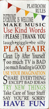Playroom Rules