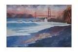 Golden Gate Bridge during Sunset