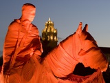 Texas Tech University - Old Will Is Wrapped in Red