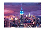 Empire State Building Feeling Like A Blue Giant