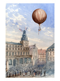 French Balloon Lift Off
