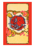 Globe Broom Label