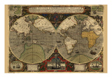 Vera Totius Expeditionis Nautica (World Map)