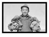 Richard Kobayashi  Framer with Cabbages