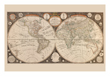 A New Map of the World : with All the New Discoveries by Capt Cook and Other Navigators