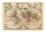 World Map Prepared for Then French King