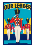 Our Leader Broom Label