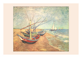 Boats at Saintes-Maries