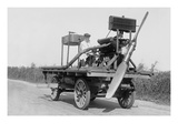 Wheeled Vehicle with Mounted Propeller