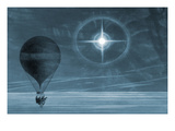 Lunar Glow in Balloon Flight