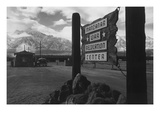 Entrance to Manzanar