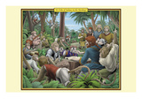 A Tribe of Indian Scribe Monkeys