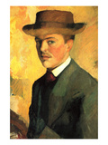 Self-Portrait with Hat