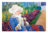 Lydia in the Garden of Marly