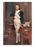 Portrait of Napoleon in His Work Room