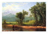Wind River Mountains  Landscape in Wyoming