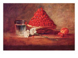 Still Life of a Strawberry Basket