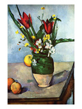 Still Life with Tulips and Apples