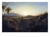 Scene in the Andes