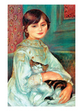 Jilie Manet with Cat