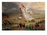 Pioneers Travel West by Rail and Wagon